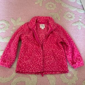 Toddler Girl 4T Pink Cheetah Fleece